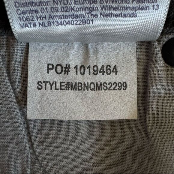 NYDJ Marilyn Straight Jeans Washed Black/Gray High Rise 5 Pocket Denim Size 10 - Picture 7 of 7